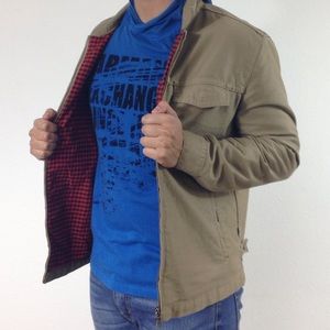 Armani exchange AX blue Hoodie shirt size medium